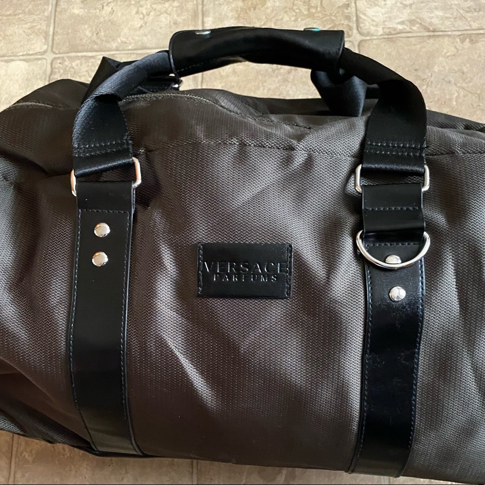 Used versace small duffel bag